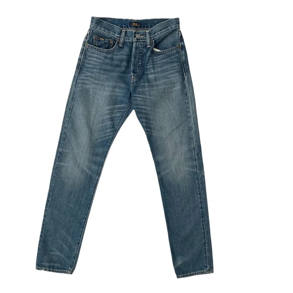 Polo Ralph Lauren Callen High-Rise Slim Light Blue Indigo Jean Size 25